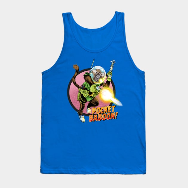 POCKET BABOON! Tank Top by ThirteenthFloor